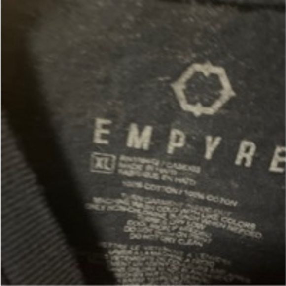 New men’s X-Large black tshirt by empire men’s - Picture 4 of 5